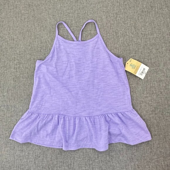 NEW! Thereabouts Kids‎ Girls Cute Tank Top Lily M10/12 Pleated Polyester MSRP$22 - Picture 1 of 8